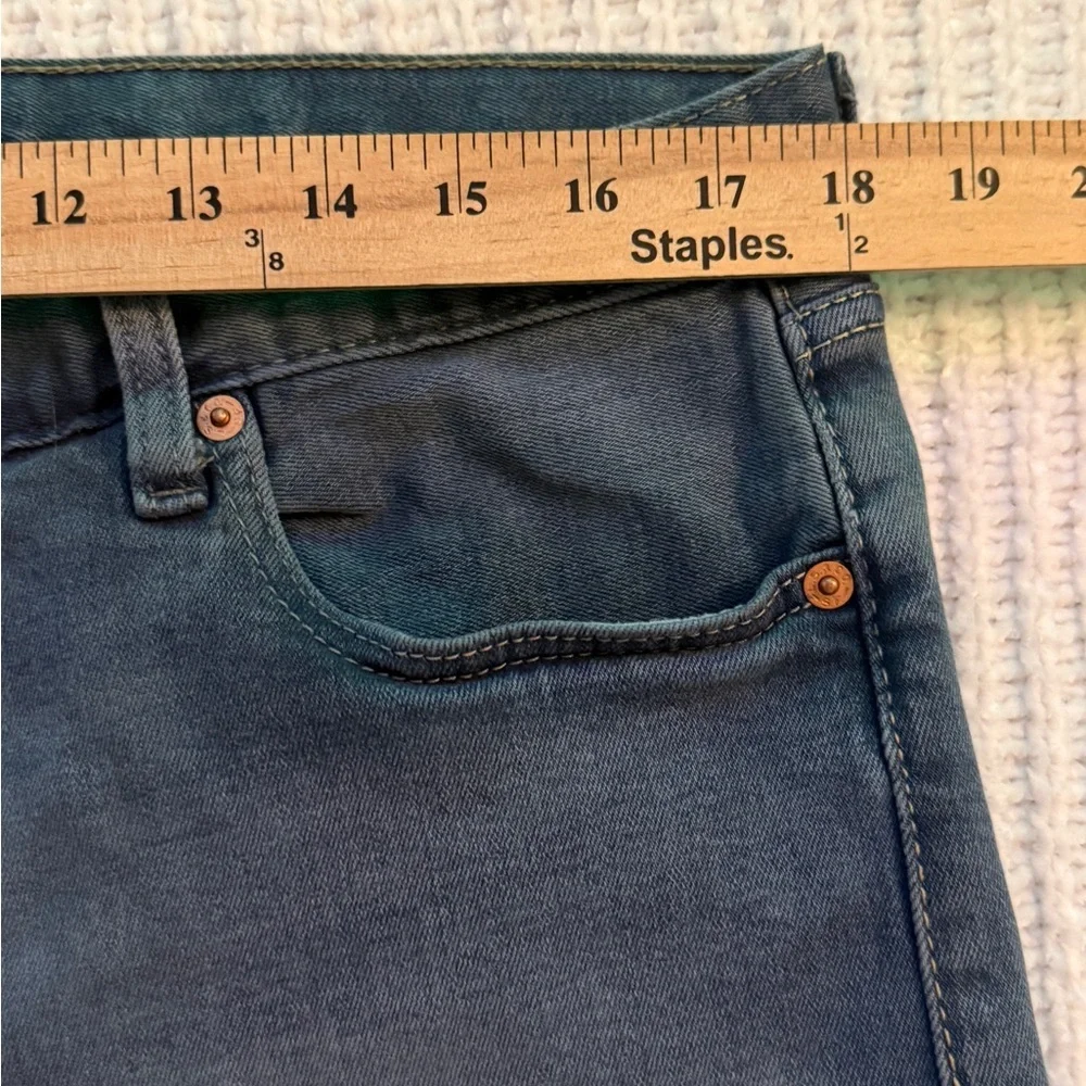 Levi’s 501 Original Fit Straight Leg Jeans Gray Blue 36x30